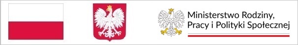 flaga polski, godło polski, ministerstwo rodziny, pracy i polityki społecznej