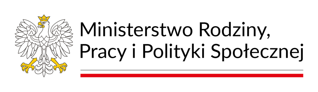Logo Ministerstwo Rodziny Pracy i Polityki Społecznej